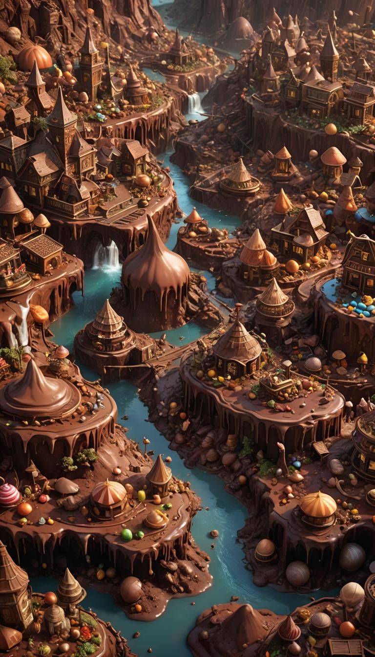 Edible Landscapes: Chocolate and Candy Worlds