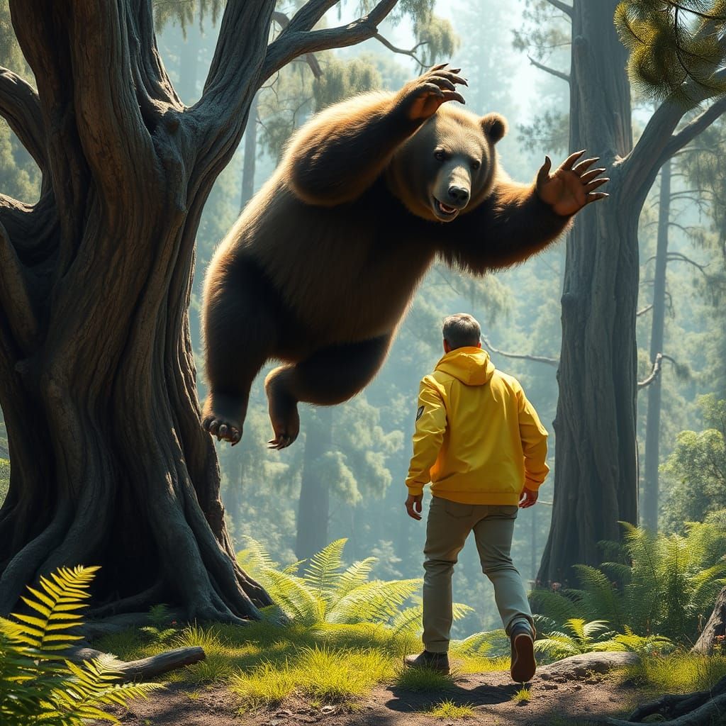 AI version of a drop bear