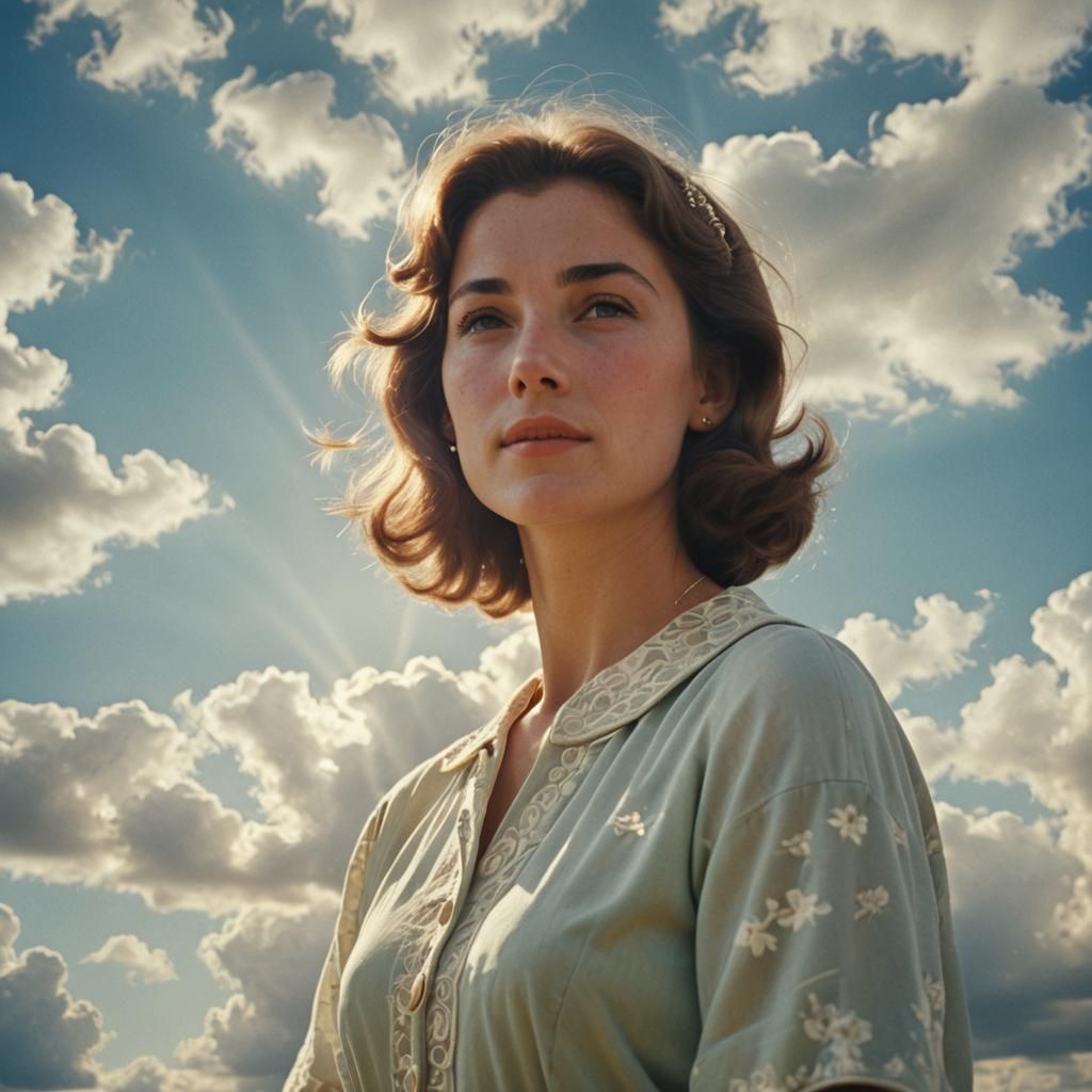 1960s Film Portrait: Woman in Divine Sunshine