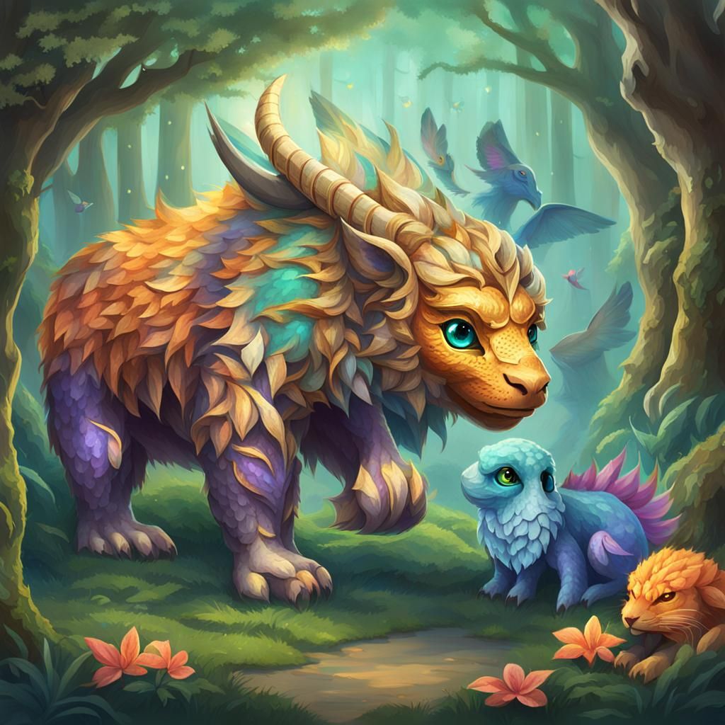 Enchanting Mythical Pets for Children