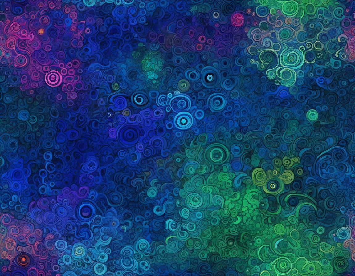 Ethereal Glitchcore Seascape in Minimalist Style