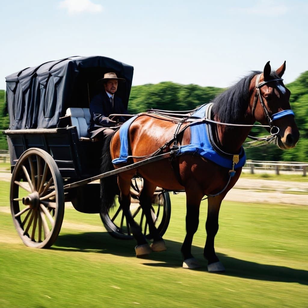 Horse and cart