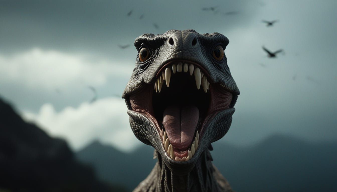 Dramatic Cinematic Film Still in 35mm Style