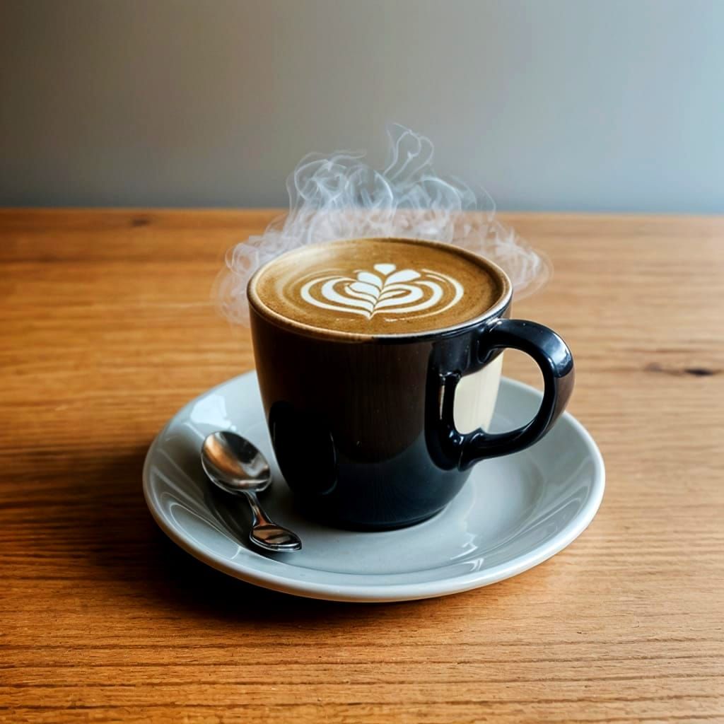 Steaming Cup of Coffee