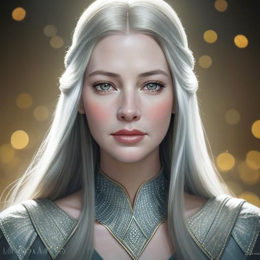 Elegant Lady Portrait in Professional Photography Style