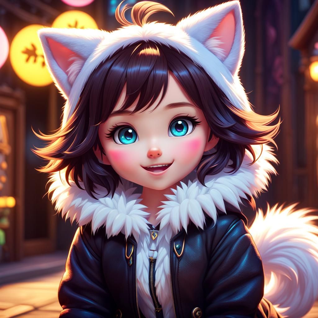 Cute Mysterious girl