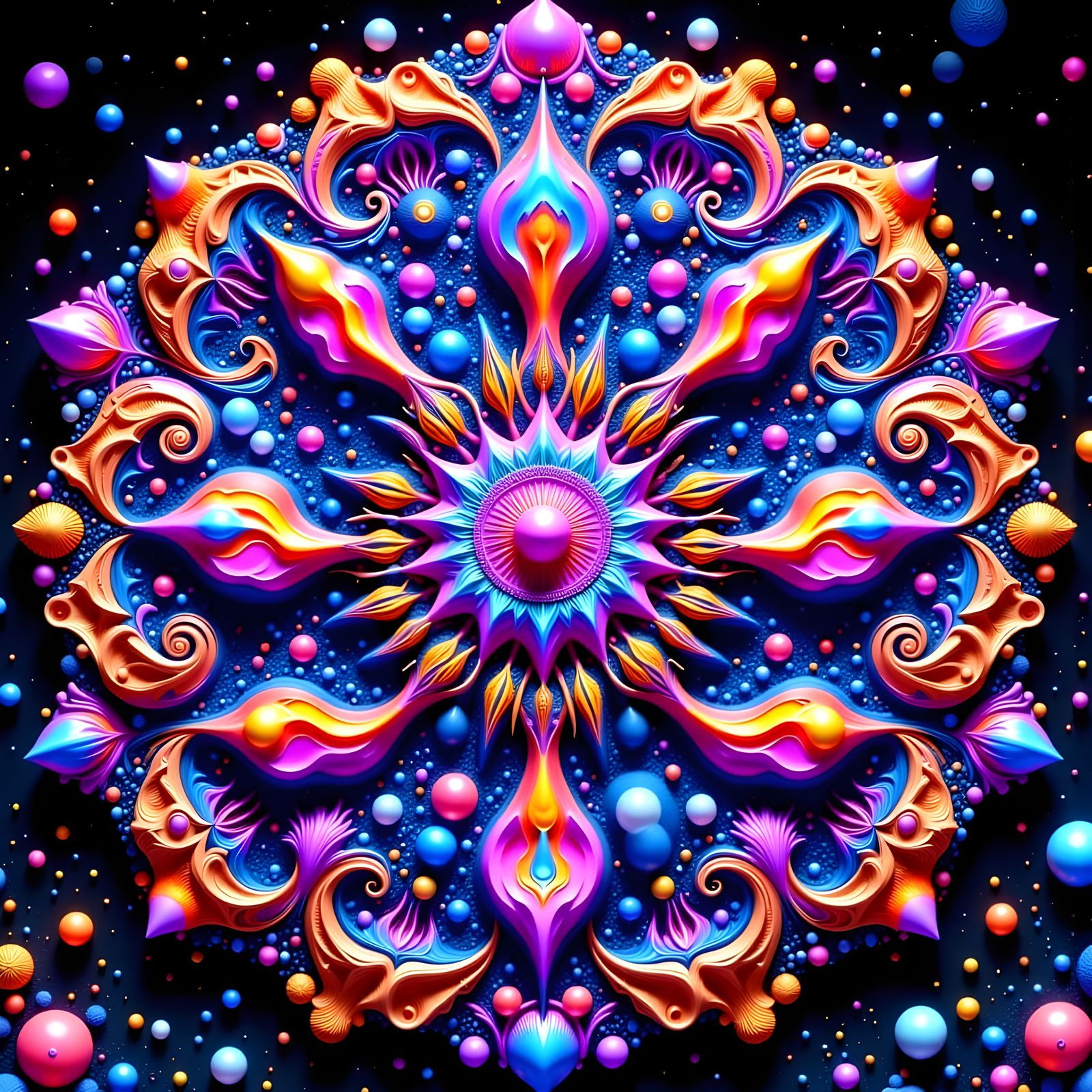 Specular HyperQuarkKraximal Psychedelic Tessellations