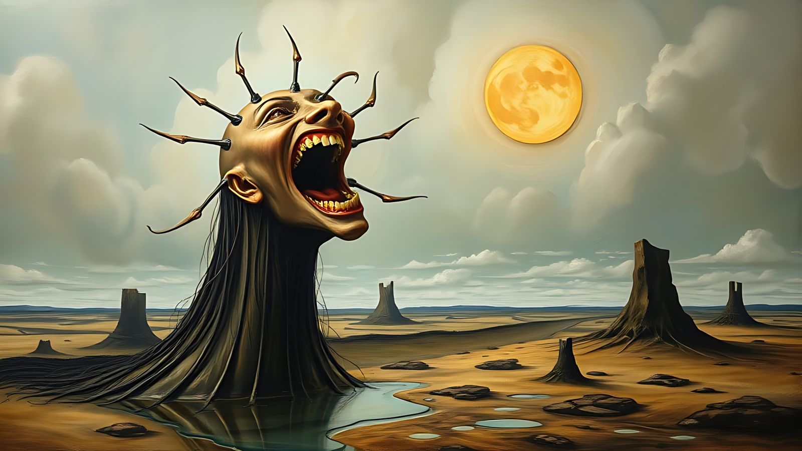 Containing the silent rage.