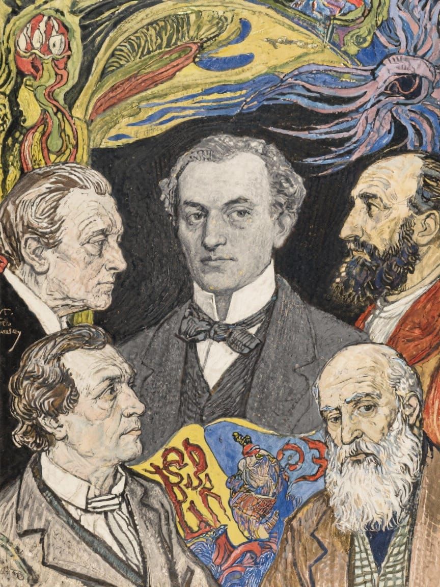 Monochromatic Portraits in the Style of Master Painters