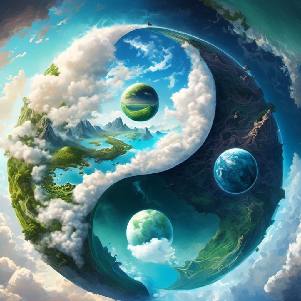 Yin and Yang: A Planet Divided into Opposites