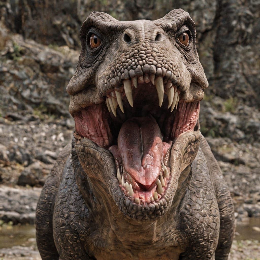 Hyperreal T-Rex in Primal Hunger