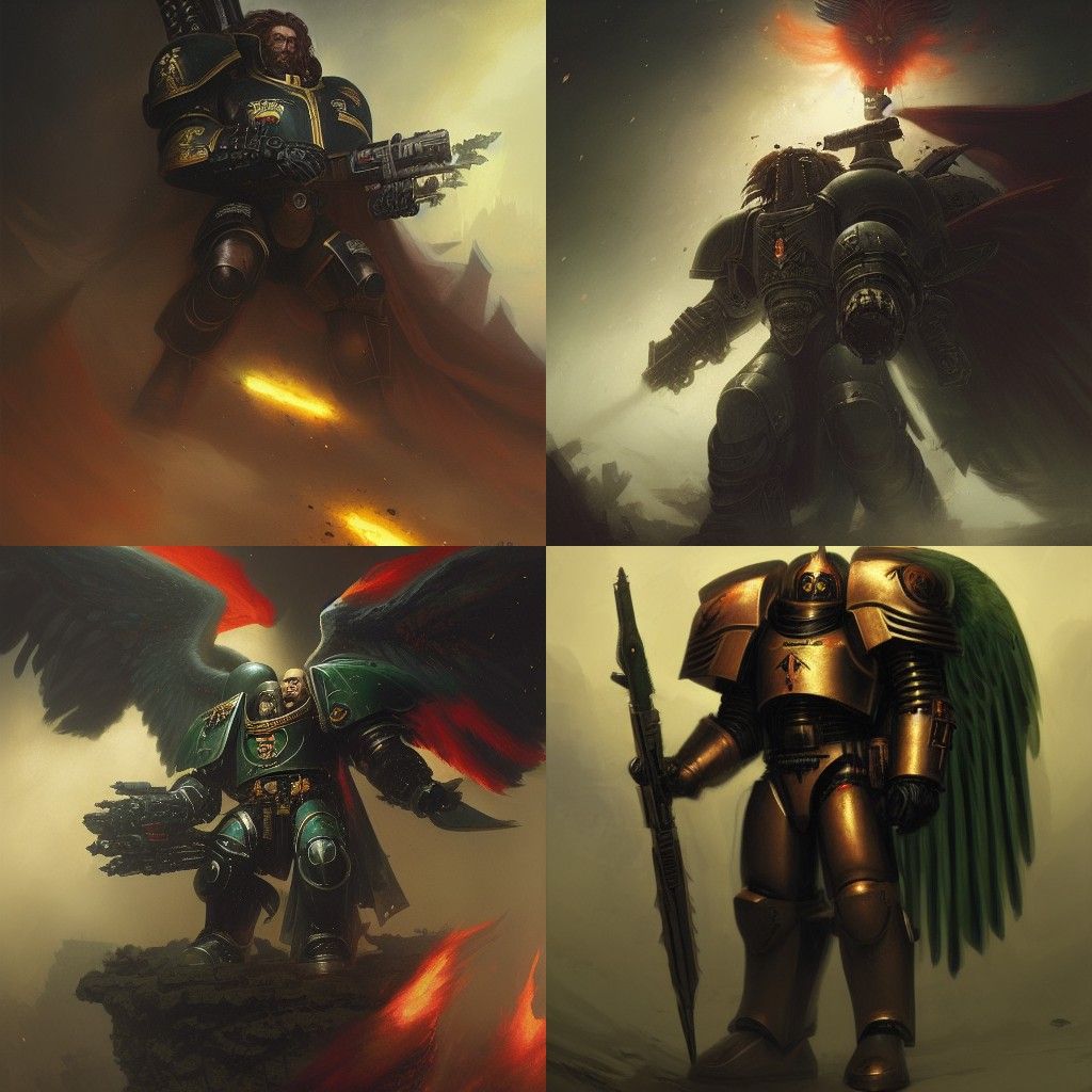 Lion El'Jonson, Primarch of the Dark Angels
