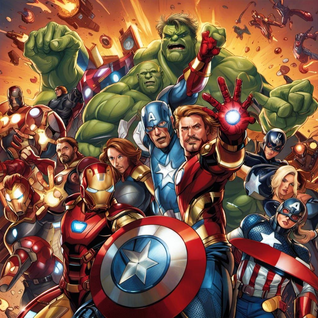 AI Interprets: The Avengers