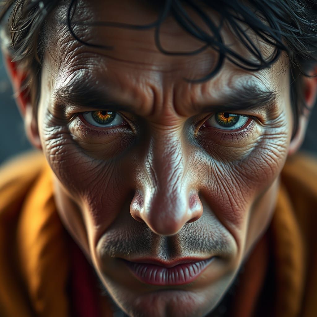 Vibrant Cinematic Masterpiece with Hyperrealistic Details