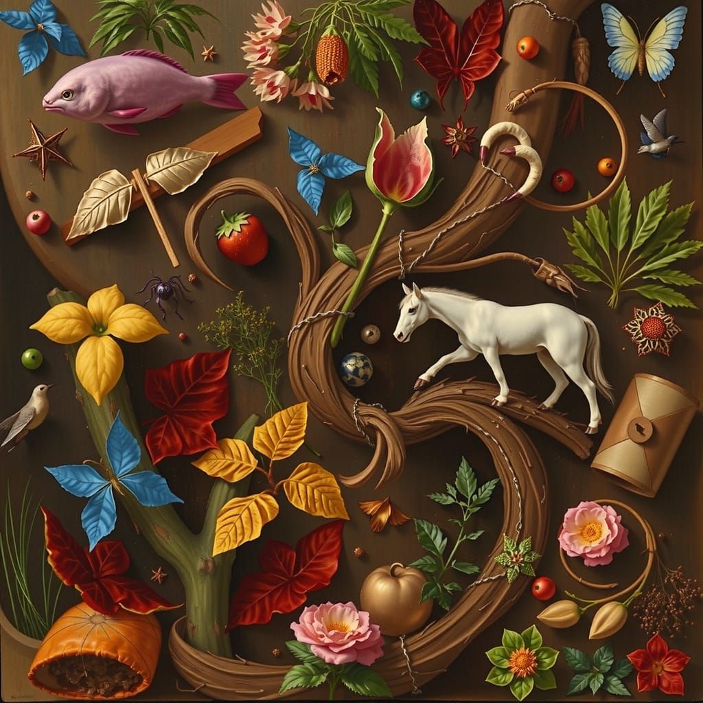 Abstract Mathematical Curves and Spirals