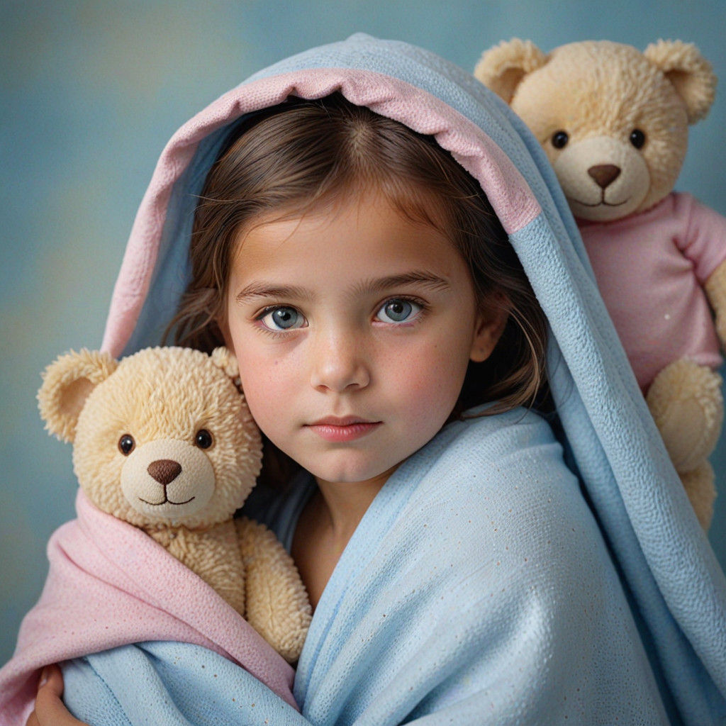 Newborn Twins in Soft Pastel Hues