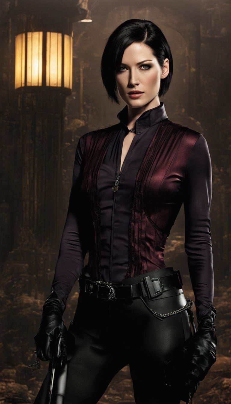 Ada Wong Inspired Portrait of a Woman