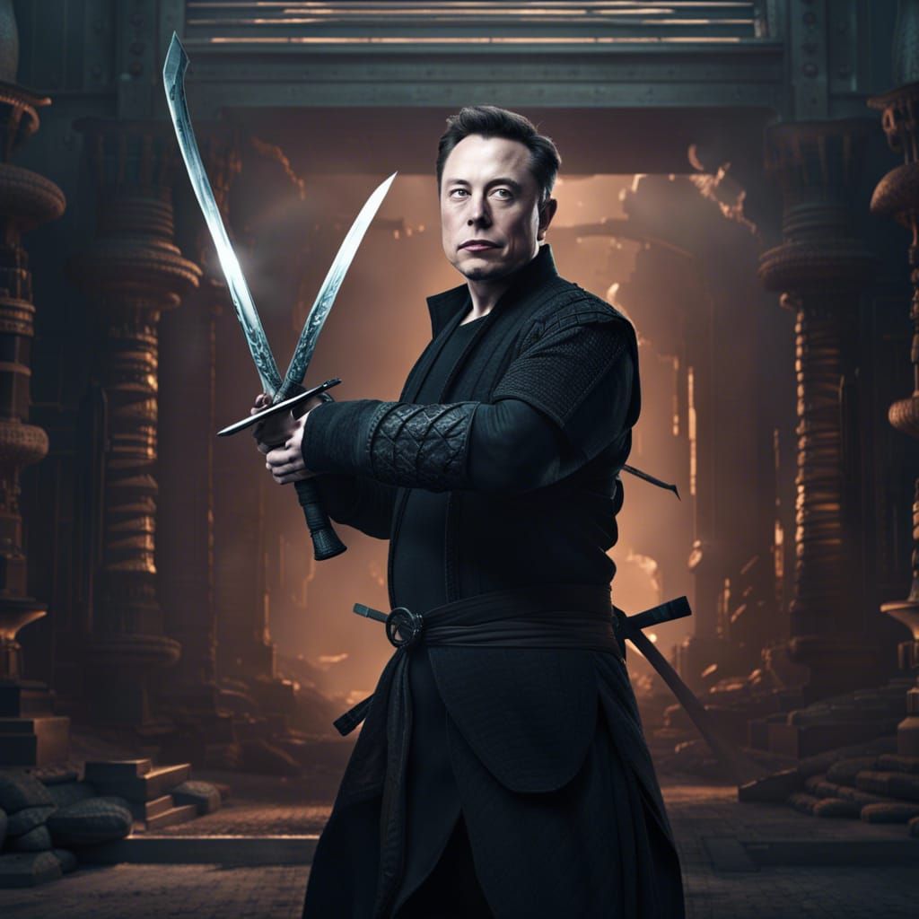 Samurai Elon musk