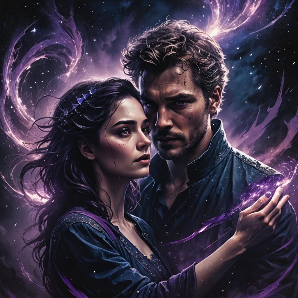 Klaus Swears to Save His Star: Dark Fantasy Art