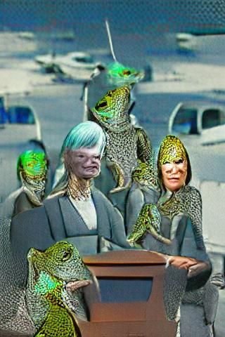 Lizard People Ascend to Power