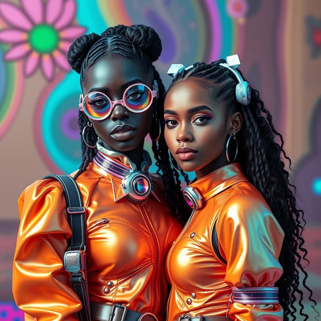 Futuristic Vegan Streetwear in a Murakami-Inspired World