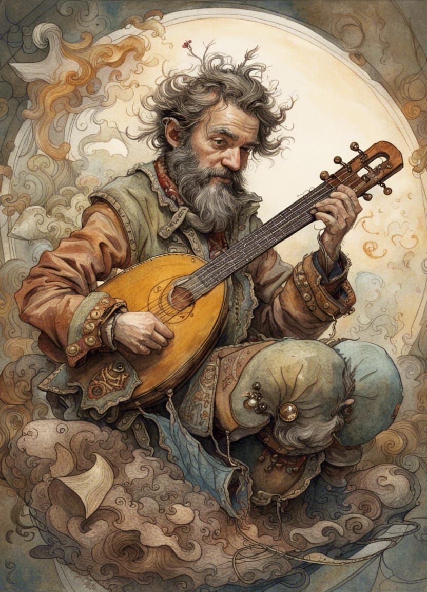 Orpheus Composes A Song