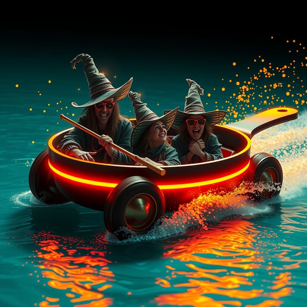 Откуда у тебя гоночная сковорода? Родители на свадьбу подари...