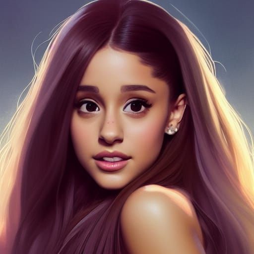 Detailed Portrait in Artgerm and Mucha Style