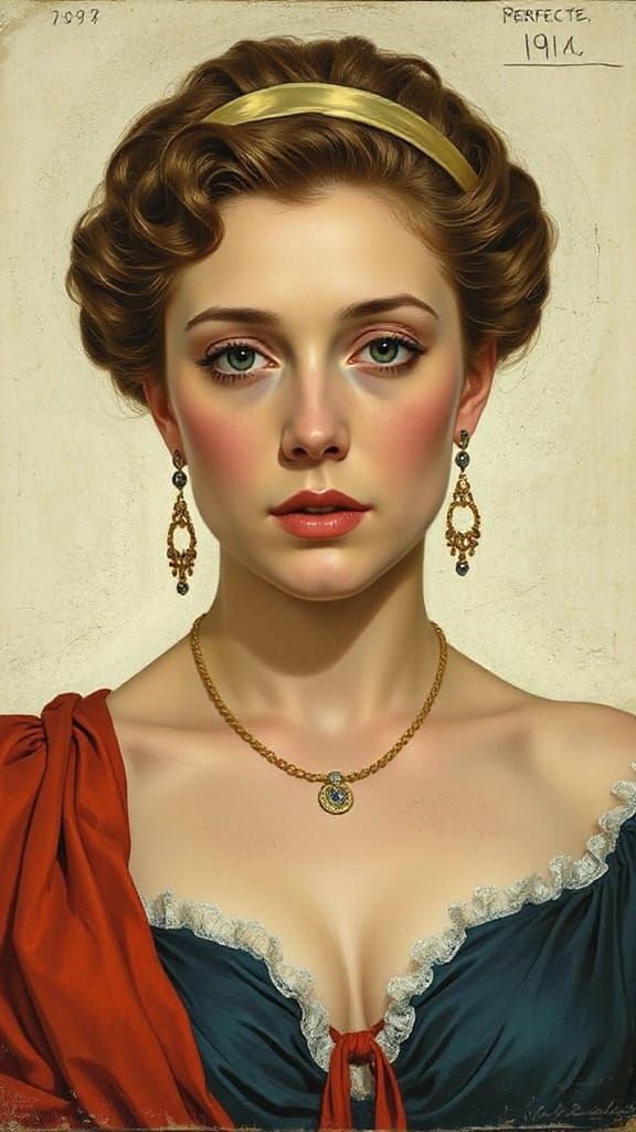 Vibrant Elizabethan Manor Scene in Realistic Style