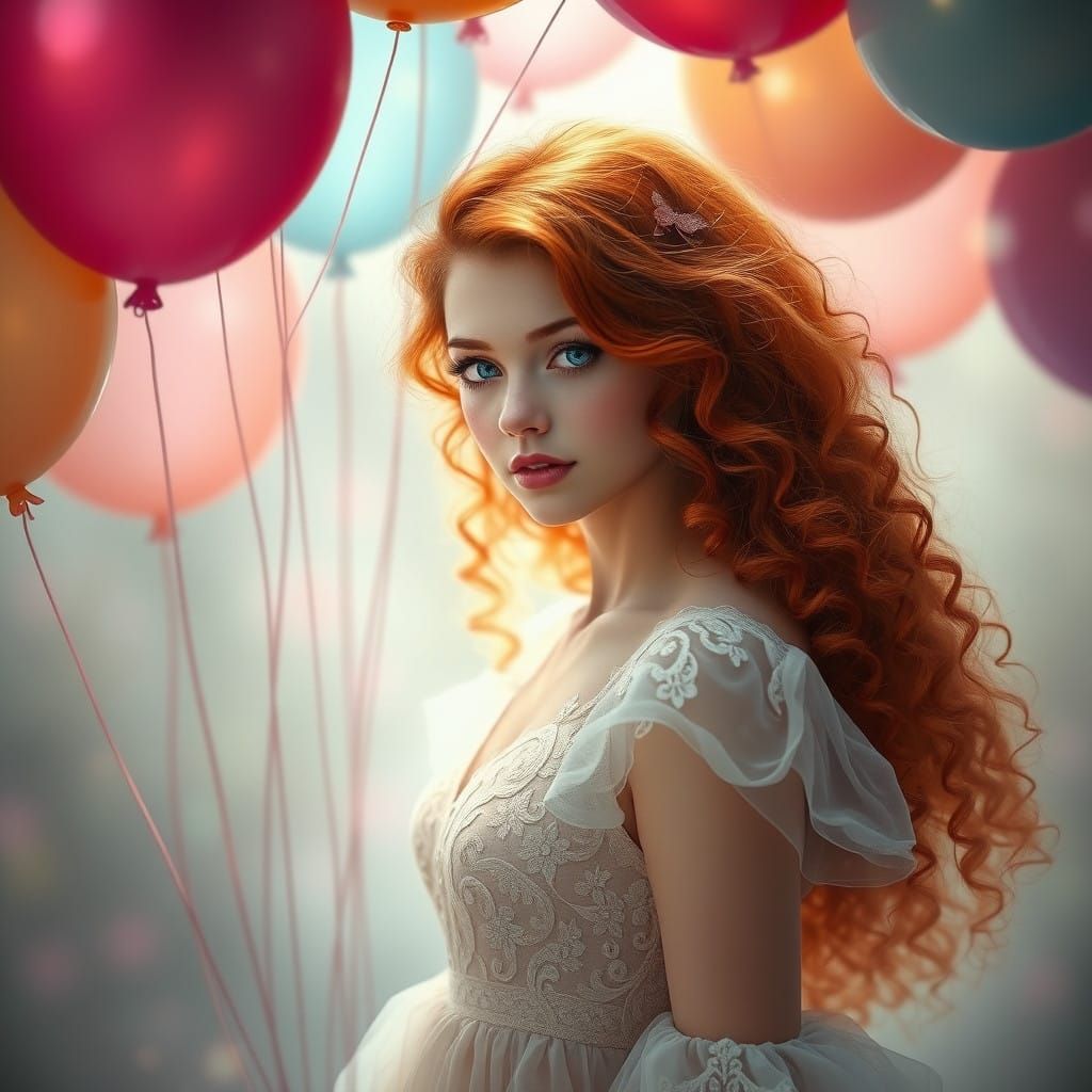 Enchanted Whimsy: A Delicate Fantasy Scene