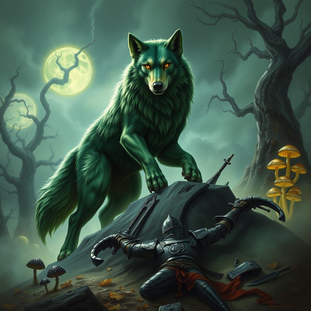 Emerald Wolf Conquers the Dark Alliance in Haunting Fantasy ...