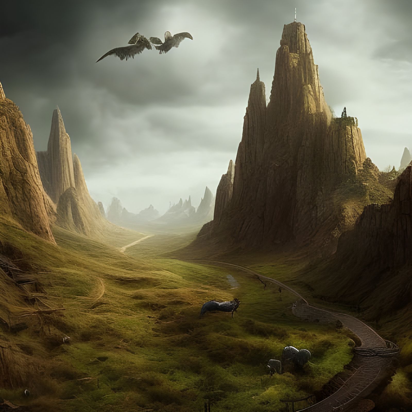 Run to the hills, run for your life!