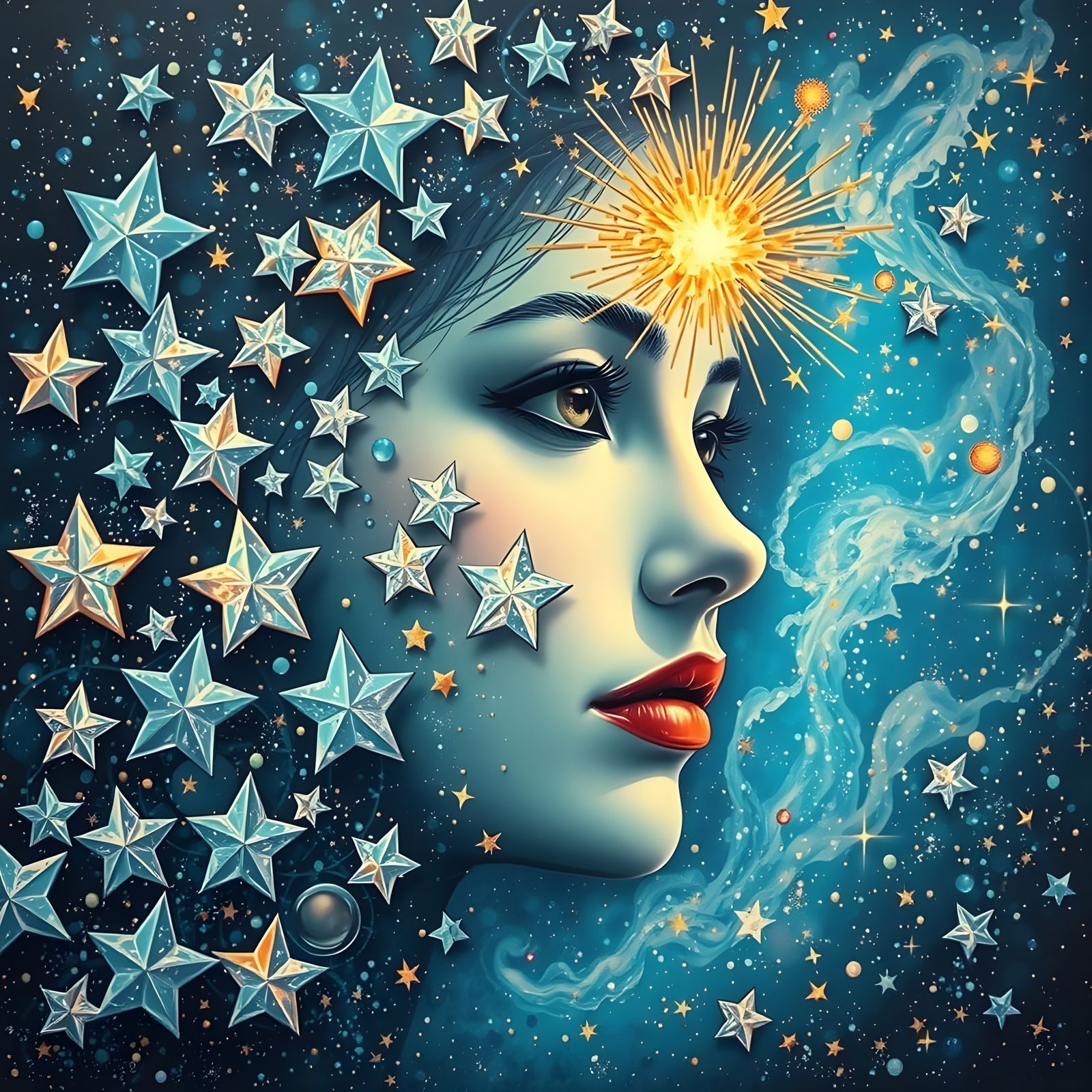 Stay wild sweet star child