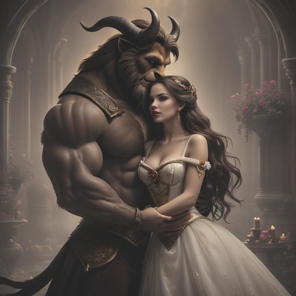 Forbidden Beauty and Her Beast: Professional Photography