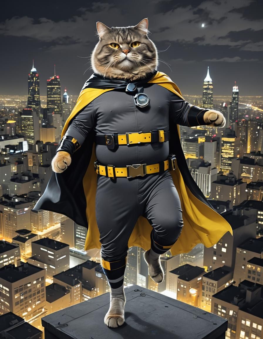 Meow, meow, CatMan!