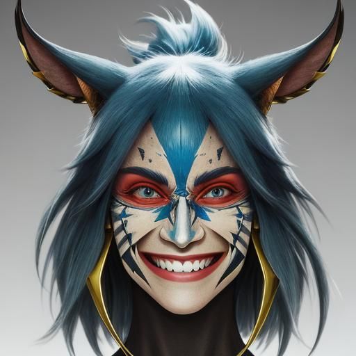 Radiant Smile in Hyperreal Detail