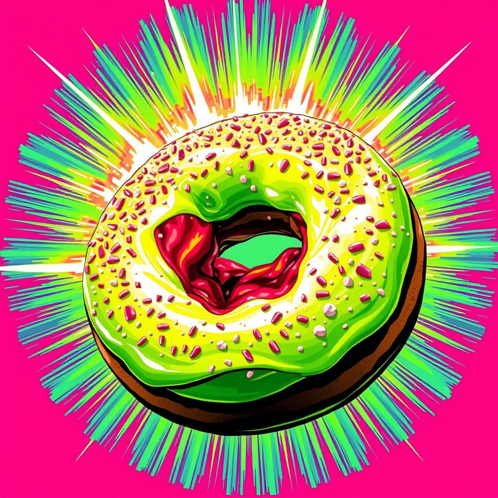 A mesmerizing Dynamite Donut