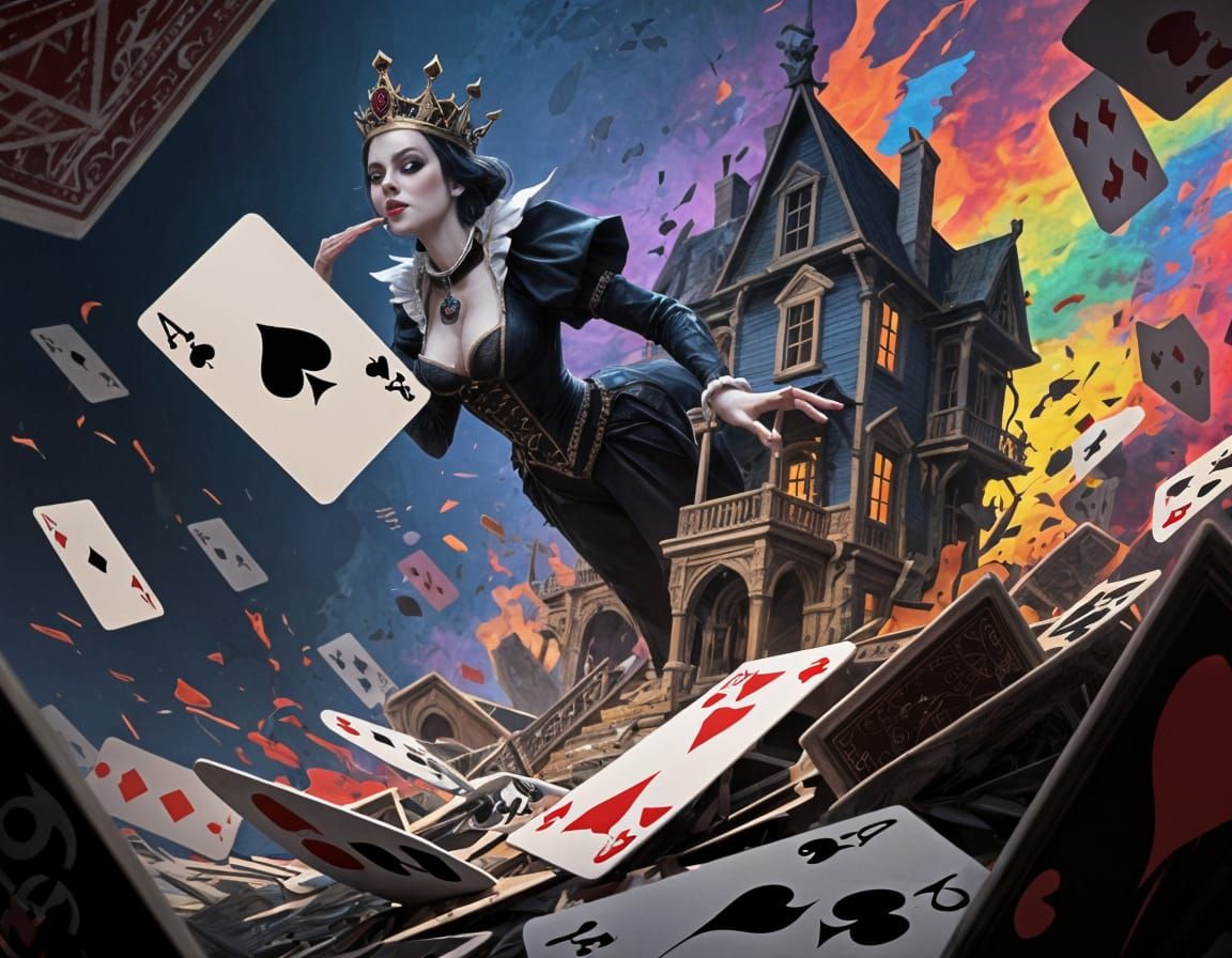 Queen of Spades Threatens House of Cards in Dramatic Concept...