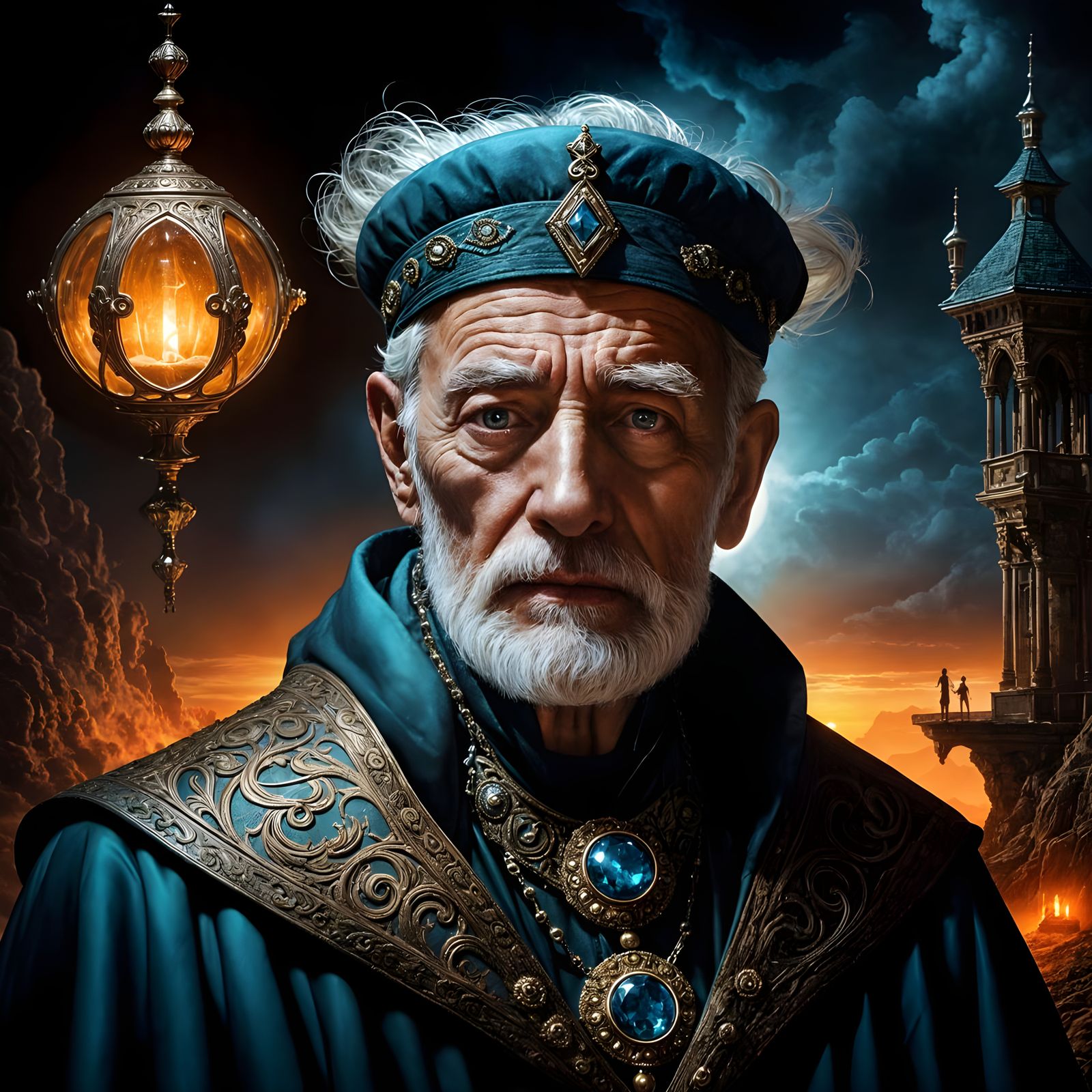 Elderly Man Reflects on Life's Joys and Sorrows