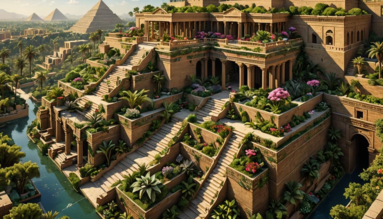 Hanging Gardens of Babylon: Ancient Architectural Wonder