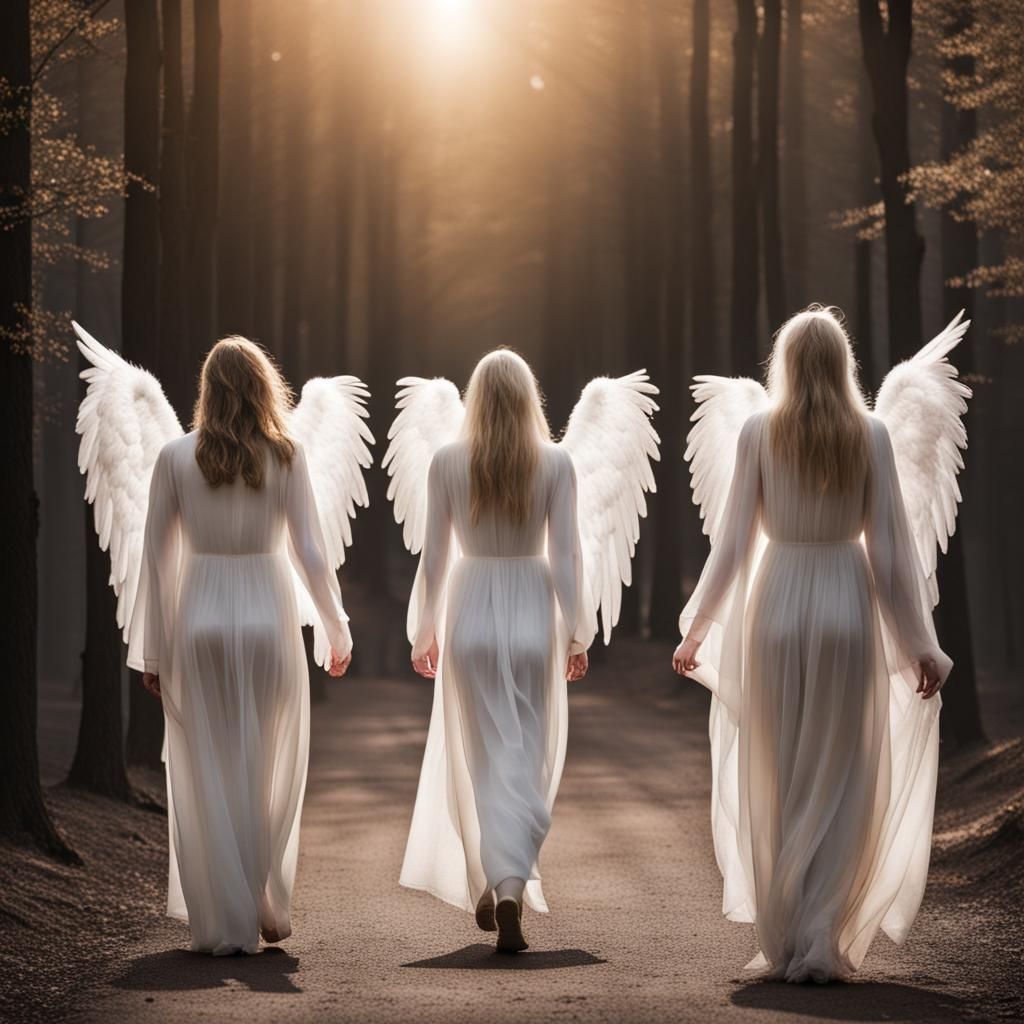 Angels Walking Among Humans