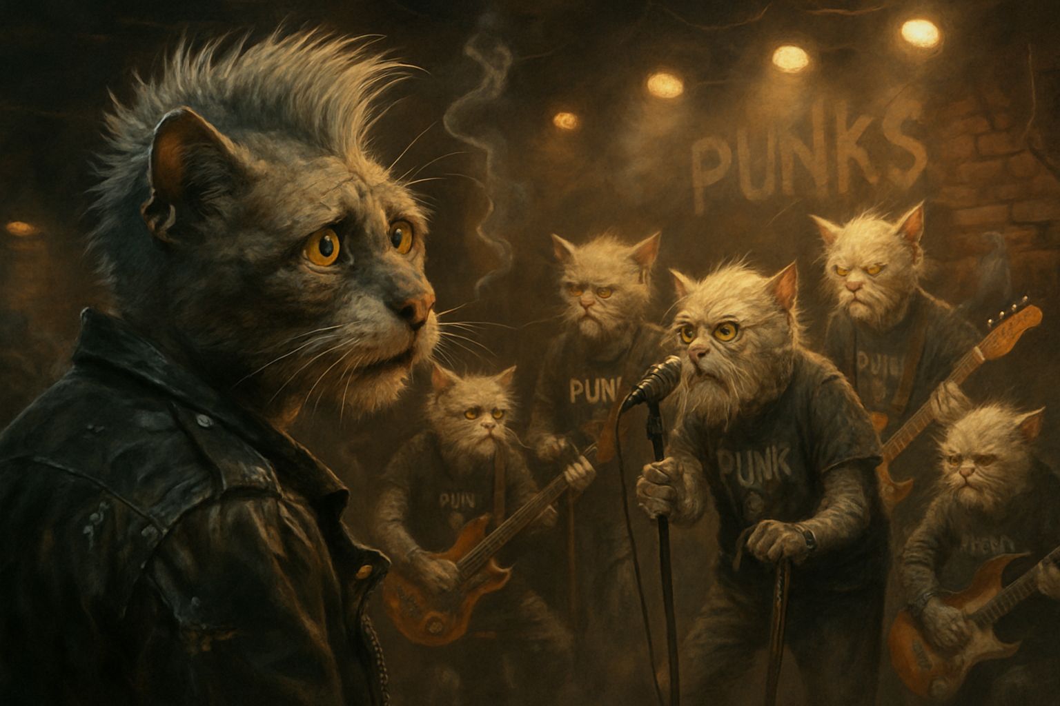 Punk Rock Alleycat at Geriatric Rock Concert