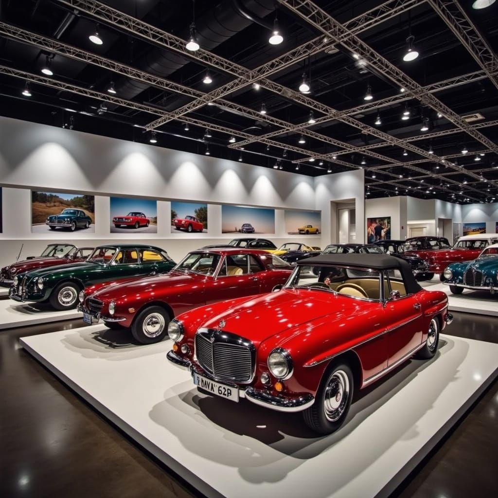 Detroit Antique Car Show: Photo-Realistic Display