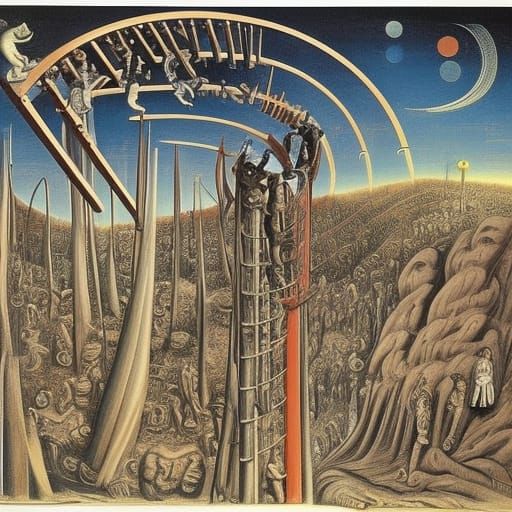 Ladder from the earth to heaven? #11