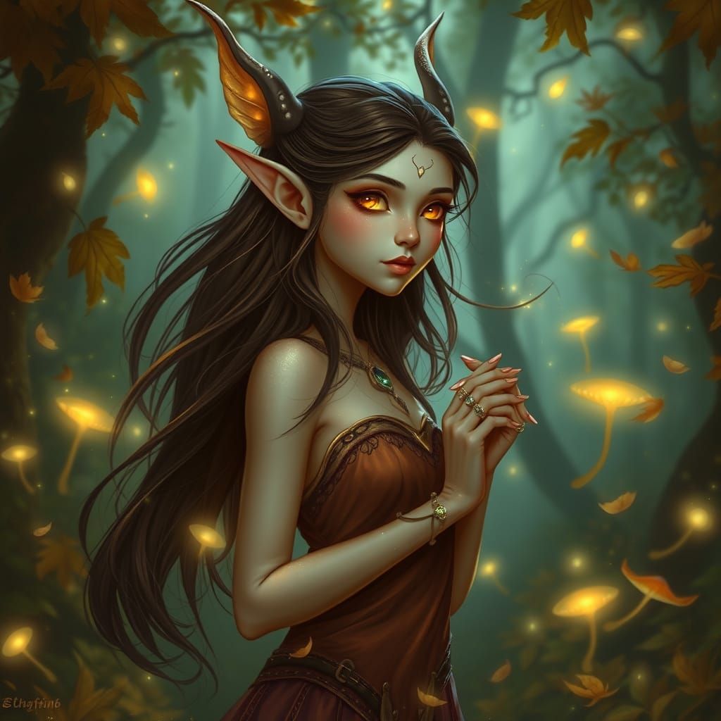Eladrin Goddess of Autumn Enchantment