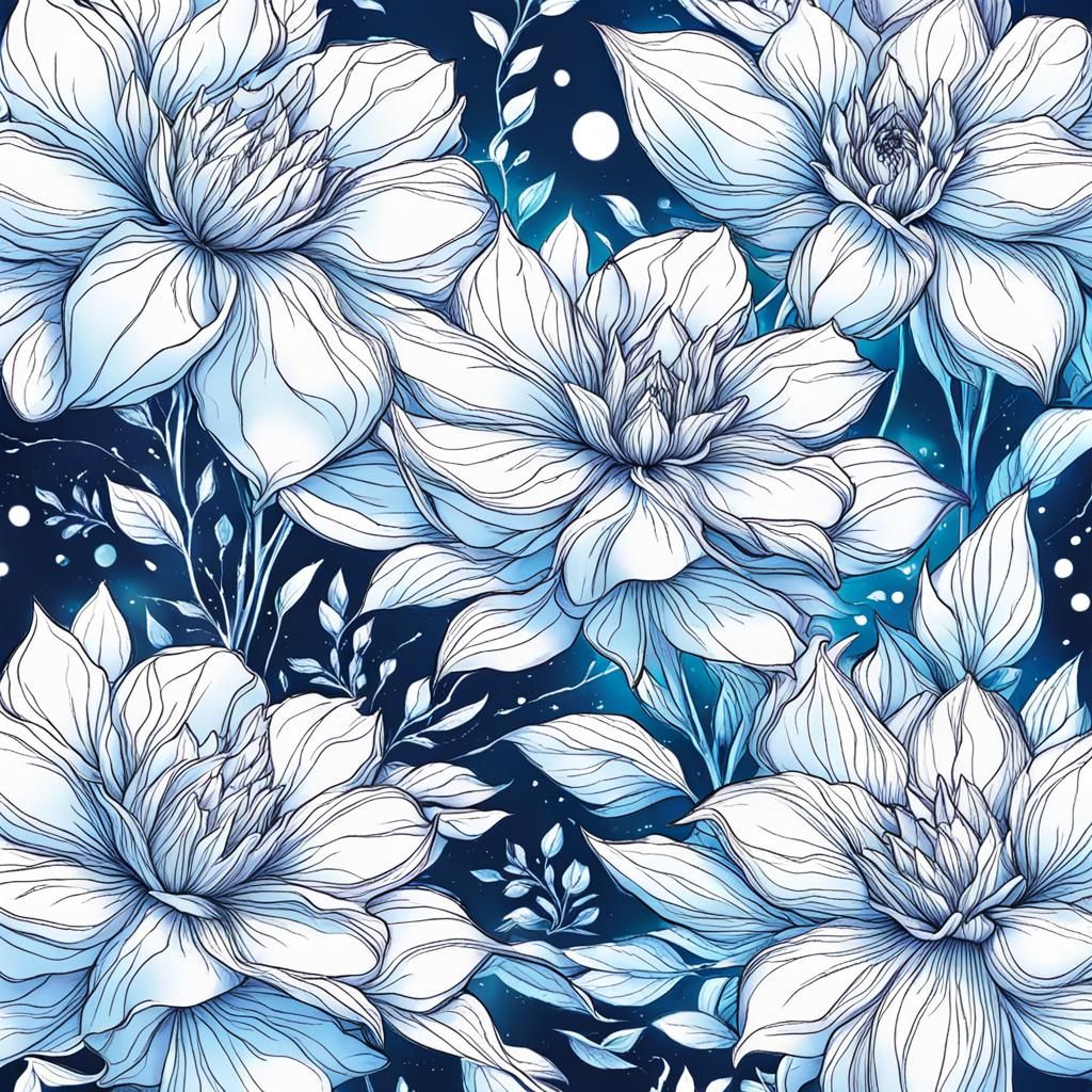 Dream Flower AI Generated Image