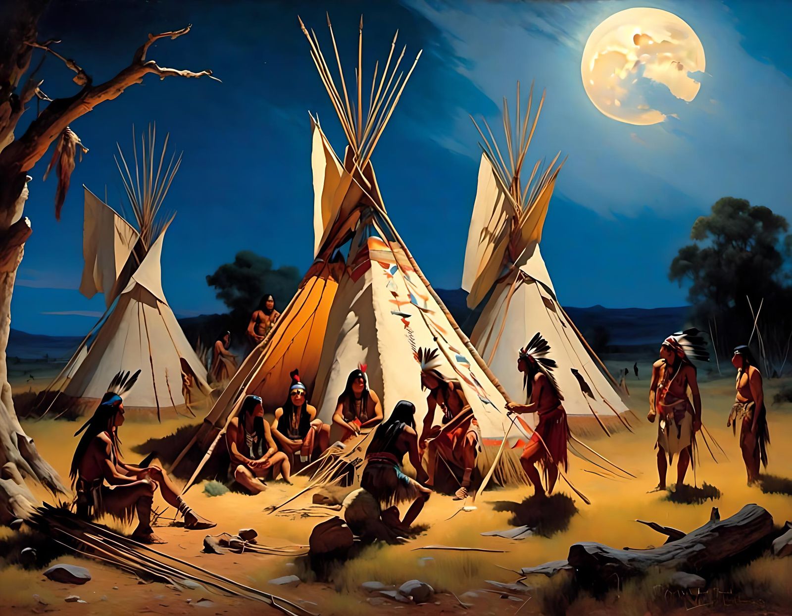 Native American Midnight