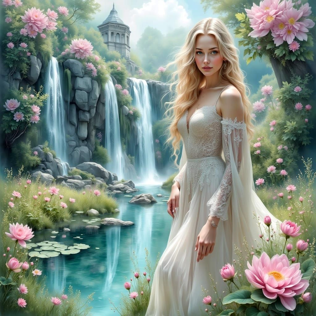 Ethereal Beauty in Pastel Hues