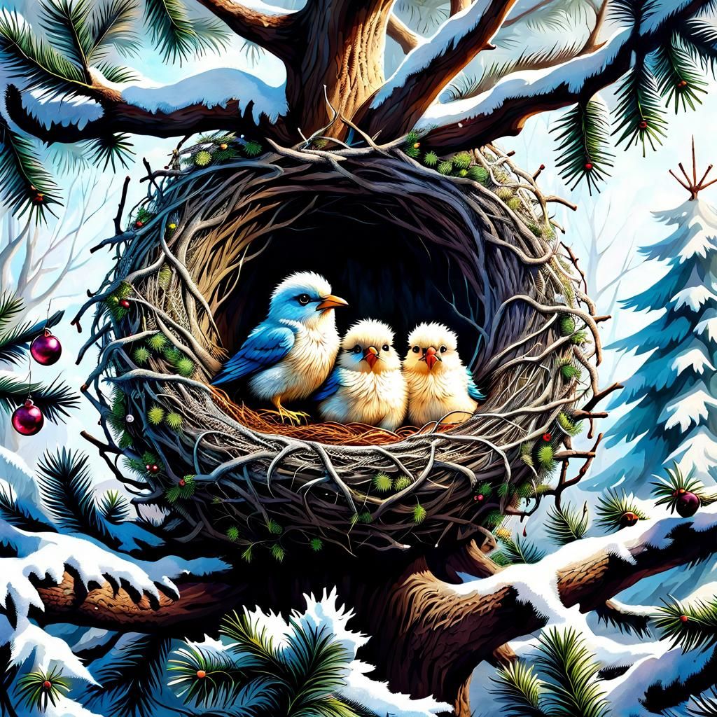 Winter feather'-cation