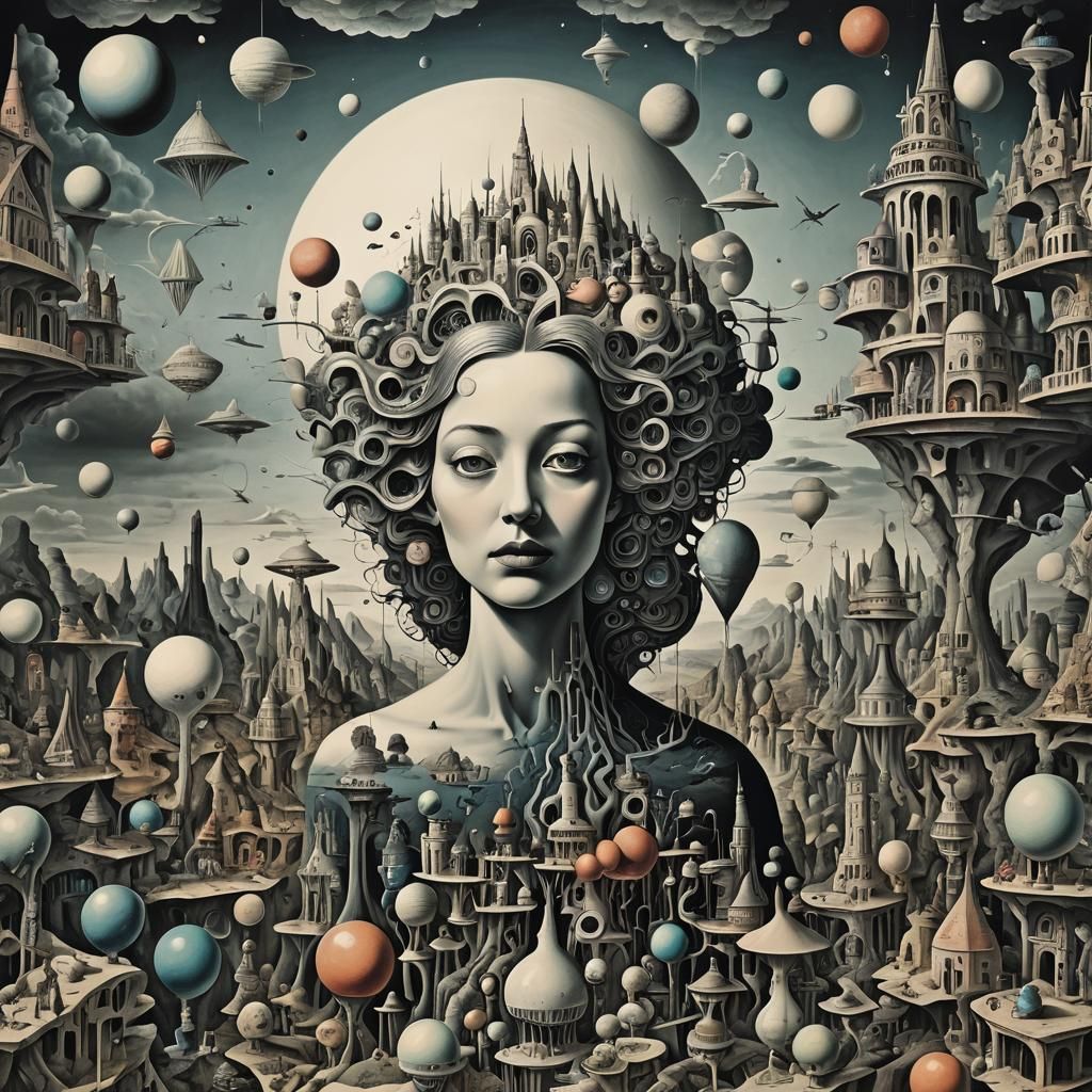 Surrealistic Techniques in AI Generated Art